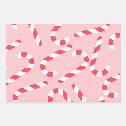 Feuille De Papier Cadeau Motif coloré Candyland (Devant)