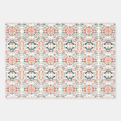 Feuille De Papier Cadeau Motif crâne sucre (Devant 2)