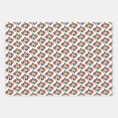 Feuille De Papier Cadeau Motif crâne sucre (Devant)