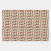 Feuille De Papier Cadeau Motif crâne sucre (Devant 3)