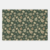 Feuille De Papier Cadeau Motif Cypress Paisley (Devant)