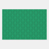 Feuille De Papier Cadeau Motif Damas assemblé (Devant)