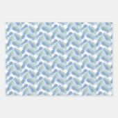 Feuille De Papier Cadeau Motif d'ananas pastel tropical (Devant 2)