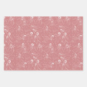 Feuille De Papier Cadeau motif d'anges | ensemble I (Devant)