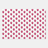 Feuille De Papier Cadeau Motif d'aquarelle peint à la main (Devant 2)