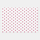 Feuille De Papier Cadeau Motif d'aquarelle peint à la main (Devant 3)