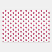 Feuille De Papier Cadeau Motif d'aquarelle peint à la main (Devant)