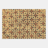 Feuille De Papier Cadeau Motif d'art Coffee Bean Batik (Devant)