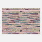 Feuille De Papier Cadeau Motif de basculement (Devant 2)