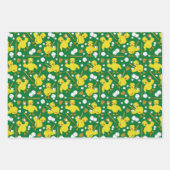 Feuille De Papier Cadeau Motif de baseball de softball (Devant 2)