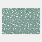 Feuille De Papier Cadeau Motif de calligraphie arabe (Devant 3)