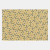 Feuille De Papier Cadeau Motif de cercle concentré rétro (Devant 2)