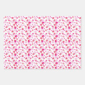 Feuille De Papier Cadeau Motif De Chouettes, Chouettes Mignonnes, Chouettes (Devant 3)