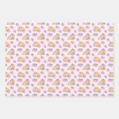 Feuille De Papier Cadeau motif de cochon de Guinée (Devant)