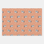 Feuille De Papier Cadeau motif de cochon de Guinée (Devant 2)