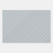 Feuille De Papier Cadeau Motif de coordination Paris (Devant 3)