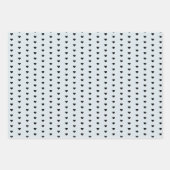 Feuille De Papier Cadeau Motif de coordination Paris (Devant 2)