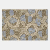 Feuille De Papier Cadeau Motif de couronne (par William Morris) (Devant)