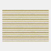 Feuille De Papier Cadeau Motif de dentelle blanche (Devant 3)