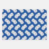 Feuille De Papier Cadeau motif de dés Casino cool (Devant 3)