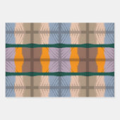 Feuille De Papier Cadeau Motif de détection miroir empilable (Devant)