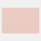 Feuille De Papier Cadeau Motif de feuillage blanc blanc Sage Green (Devant 2)