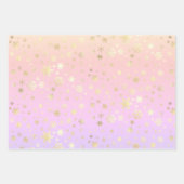 Feuille De Papier Cadeau Motif de Flocon de neige de Noël Holographique mod (Devant 2)