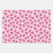 Feuille De Papier Cadeau Motif de fruit pastèque (Devant 2)