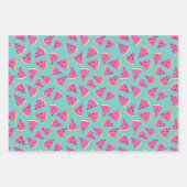 Feuille De Papier Cadeau Motif de fruit pastèque (Devant)