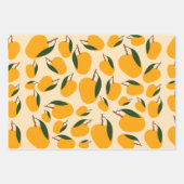 Feuille De Papier Cadeau Motif de fruits d'été Mango (Devant 2)
