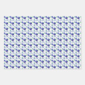 Feuille De Papier Cadeau Motif de fruits d'été moderne (Devant 2)