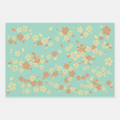 Feuille De Papier Cadeau Motif de fusion (Devant 3)