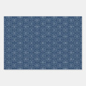 Feuille De Papier Cadeau Motif de géométrie sacrée d'hiver (Devant 2)