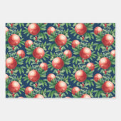 Feuille De Papier Cadeau Motif de grenade (Devant 3)