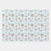 Feuille De Papier Cadeau motif de Guinée cochon et capybara (Devant 3)