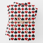 Feuille De Papier Cadeau motif de la carte cool (En situation)