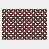 Feuille De Papier Cadeau motif de la carte cool (Devant)