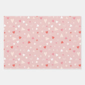 Feuille De Papier Cadeau Motif de la fête des Galentines (Devant 3)