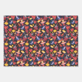 Feuille De Papier Cadeau Motif De La Grenouille Amoureuse (Devant 3)