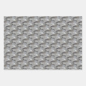 Feuille De Papier Cadeau Motif de la nature pourpre de Damselfly (Devant 2)