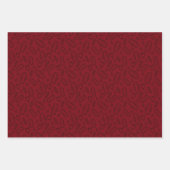 Feuille De Papier Cadeau Motif de la première période du Red Tampon Pad (Devant 2)