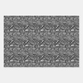 Feuille De Papier Cadeau Motif de la tortue No3 (Devant 3)