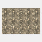 Feuille De Papier Cadeau Motif de la tortue No5 (Devant 2)