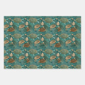 Feuille De Papier Cadeau Motif de la tortue No5 (Devant)