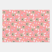 Feuille De Papier Cadeau Motif de l'épreuve de Pâques Bunny (Devant 2)