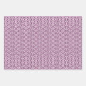 Feuille De Papier Cadeau Motif de métamorphose florale (Devant 2)