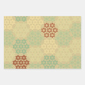 Feuille De Papier Cadeau Motif de mixage de thème japonais (Devant)