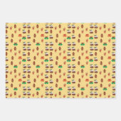 Feuille De Papier Cadeau Motif de Noël (Devant 2)