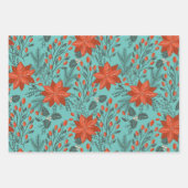 Feuille De Papier Cadeau Motif de Noël (Devant 3)