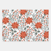 Feuille De Papier Cadeau Motif de Noël (Devant 2)